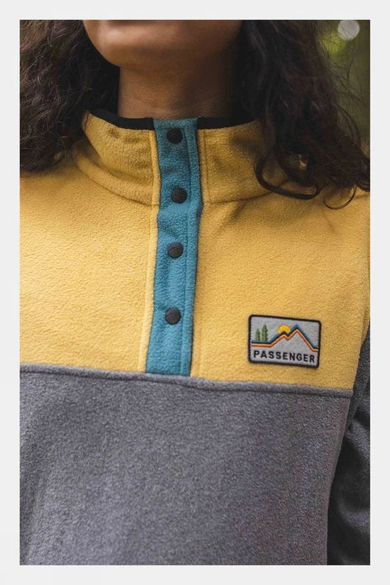Passenger Womens Willow Recycled Polar Fleece Pullover 9 Passenger Womens Willow Recycled Polar Fleece Pullover - Image 9