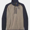 Patagonia Mens Better Sweater Quarter Zip Fleece