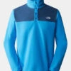 The North Face Mens TKA Glacier Snap-Neck Fleece Pullover