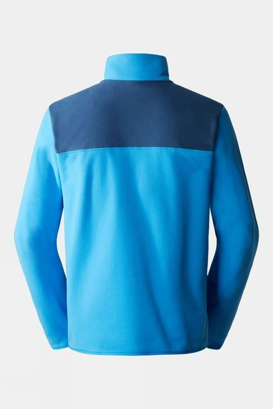 The North Face Mens TKA Glacier Snap-Neck Fleece Pullover 2 The North Face Mens TKA Glacier Snap-Neck Fleece Pullover - Image 2