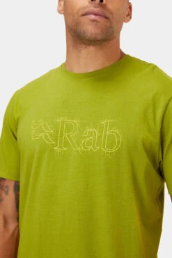Rab Mens Stance Sketch Organic Cotton T-Shirt -Outdoor Clothing Store a1815199 5050 e