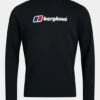 Berghaus Mens Organic Big Logo Long Sleeve T-Shirt