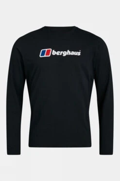Berghaus Mens Organic Big Logo Long Sleeve T-Shirt