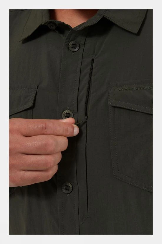 Craghoppers Mens NosiLife Adventure Short Sleeve Shirt 4 Craghoppers Mens NosiLife Adventure Short Sleeve Shirt - Image 4