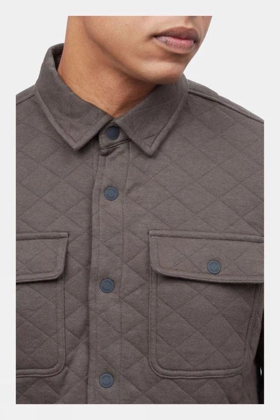 Tentree Mens Colville Quilted Shirt 4 Tentree Mens Colville Quilted Shirt - Image 4