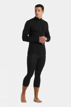 Icebreaker Mens 175 Everyday Long Sleeve Half Zip Top -Outdoor Clothing Store a1924095 7070 o