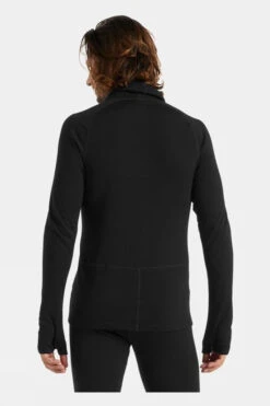 Icebreaker Mens Merino Logn Sleeve Roll Neck Top -Outdoor Clothing Store a1924207 7070 c