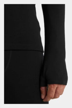 Icebreaker Mens Merino Logn Sleeve Roll Neck Top -Outdoor Clothing Store a1924207 7070 e