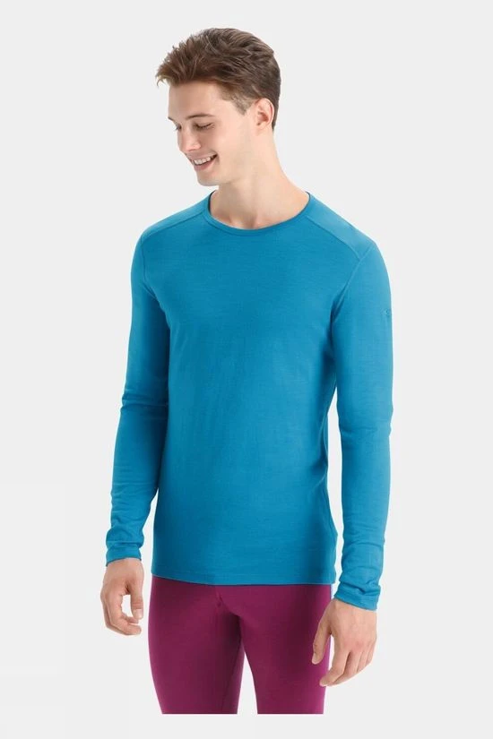 Icebreaker Mens 200 Oasis Long Sleeve Crewe Top 3 Icebreaker Mens 200 Oasis Long Sleeve Crewe Top - Image 3