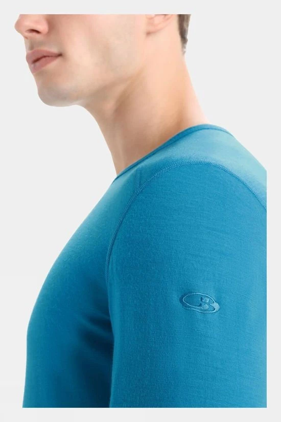 Icebreaker Mens 200 Oasis Long Sleeve Crewe Top 6 Icebreaker Mens 200 Oasis Long Sleeve Crewe Top - Image 6