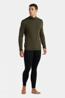 Icebreaker Mens 260 Tech LS Half Zip Top -Outdoor Clothing Store a1924214 5151 s