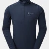 Montane Mens Thermo Dart Zip Neck Top