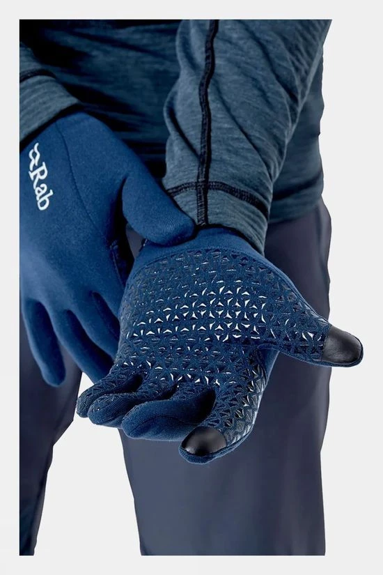 Rab Mens Power Stretch Contact Grip Gloves 5 Rab Mens Power Stretch Contact Grip Gloves - Image 5