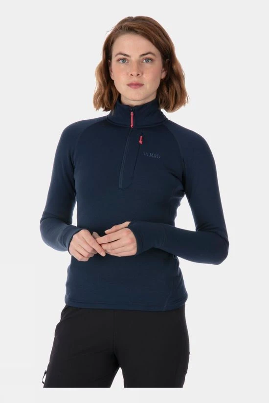Rab Womens Power Stretch Pro Pull-On Fleece 2 Rab Womens Power Stretch Pro Pull-On Fleece - Image 2