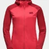 Jack Wolfskin Womens Hydro Hooded Light Jacket