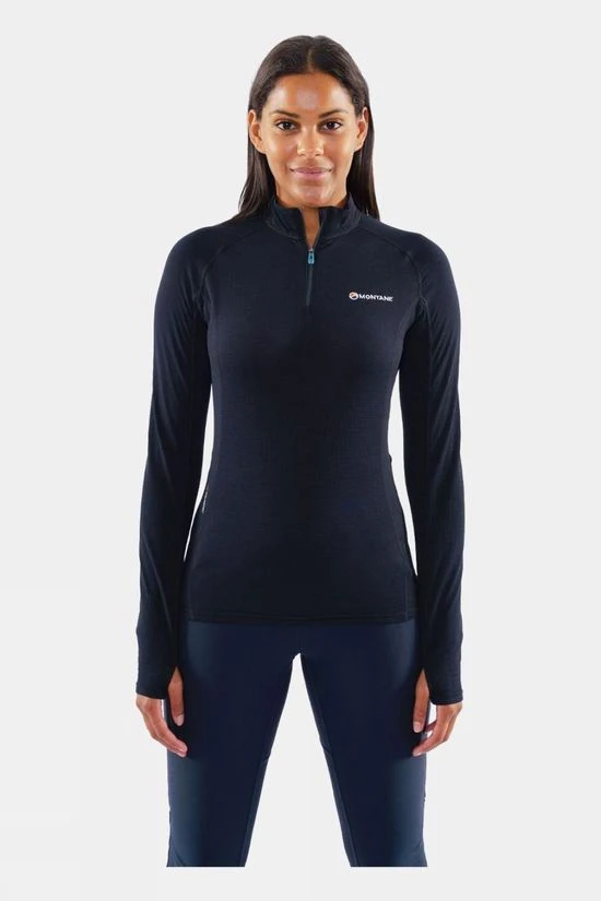 Montane Womens Allez Micro Pull-On Fleece 2 Montane Womens Allez Micro Pull-On Fleece - Image 2