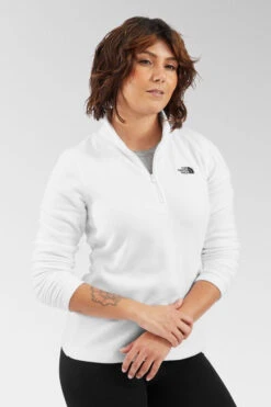 The North Face Womens Cornice II 1/4 Zip Fleece -Outdoor Clothing Store a4734823 1010 u