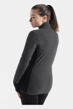 Icebreaker Womens Descender Long Sleeve Zip Top -Outdoor Clothing Store a4924706 7170 c