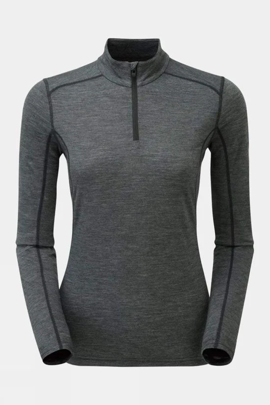 Montane Womens Primino 140 Zip Neck Top 1 Montane Womens Primino 140 Zip Neck Top