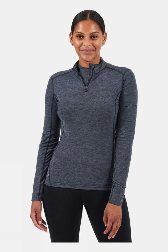 Montane Womens Primino 140 Zip Neck Top 2 Montane Womens Primino 140 Zip Neck Top - Image 2