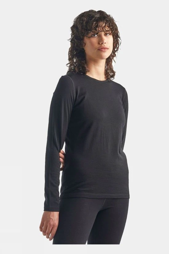 Icebreaker Womens 200 Oasis Long Sleeve Crew Top 2 Icebreaker Womens 200 Oasis Long Sleeve Crew Top - Image 2