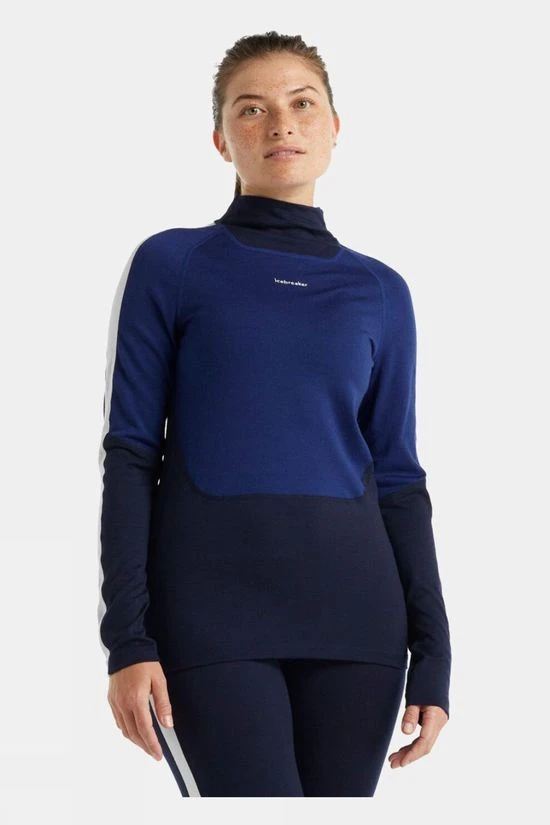 Icebreaker Womens 200 Sonebula Long Sleeve High Neck Top 2 Icebreaker Womens 200 Sonebula Long Sleeve High Neck Top - Image 2