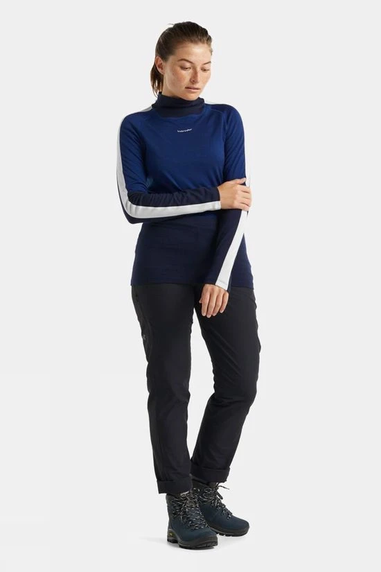 Icebreaker Womens 200 Sonebula Long Sleeve High Neck Top 5 Icebreaker Womens 200 Sonebula Long Sleeve High Neck Top - Image 5