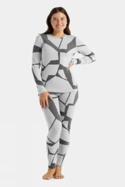 Icebreaker Womens 250 Vertex Landscapes Tights -Outdoor Clothing Store a4934645 1010 s