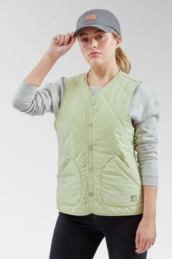 Ayacucho Womens Camping Quilted Vest 2 Ayacucho Womens Camping Quilted Vest - Image 2