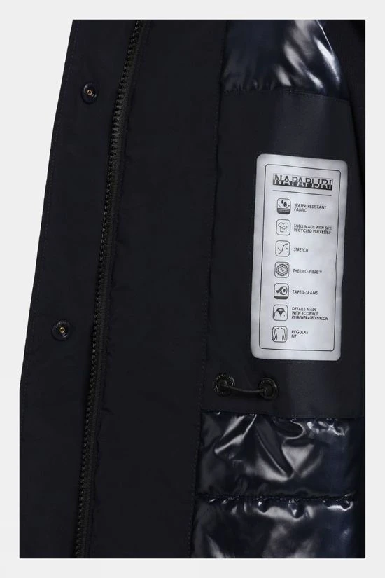 Napapijri Womens Romer Long Jacket 8 Napapijri Womens Romer Long Jacket - Image 8