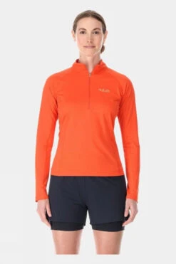 Rab Womens Sonic Long Sleeve Zip Fleece -Outdoor Clothing Store b11bac0045 3232 c