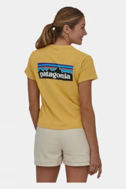 Patagonia Womens P-6 Logo Responsibili-Tee -Outdoor Clothing Store b11bac0058 2323 d