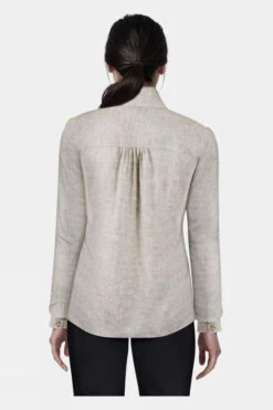 Troy London Womens Fine Linen Shirt -Outdoor Clothing Store b11bcb0036 5353 u