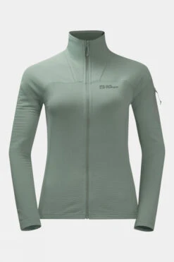 Jack Wolfskin Womens Prelight Full Zip Fleece Jacket