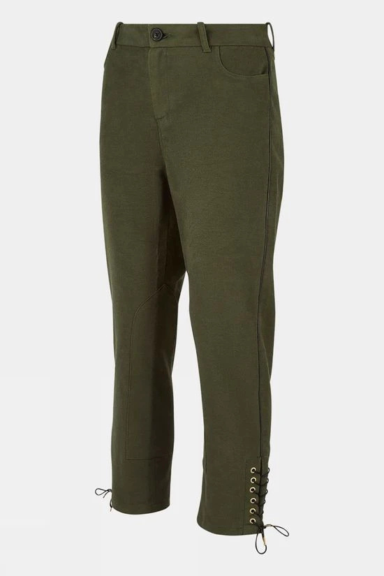 Troy London Womens Lace-up Moleskin Pants 3 Troy London Womens Lace-up Moleskin Pants - Image 3