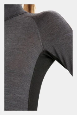 Icebreaker Womens Zoneknit 260 Long Sleeve Half Zip Top -Outdoor Clothing Store b11gab0079 7170 e