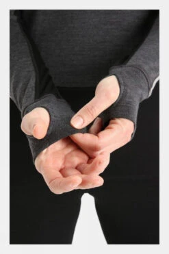 Icebreaker Womens Zoneknit 260 Long Sleeve Half Zip Top -Outdoor Clothing Store b11gab0079 7170 f