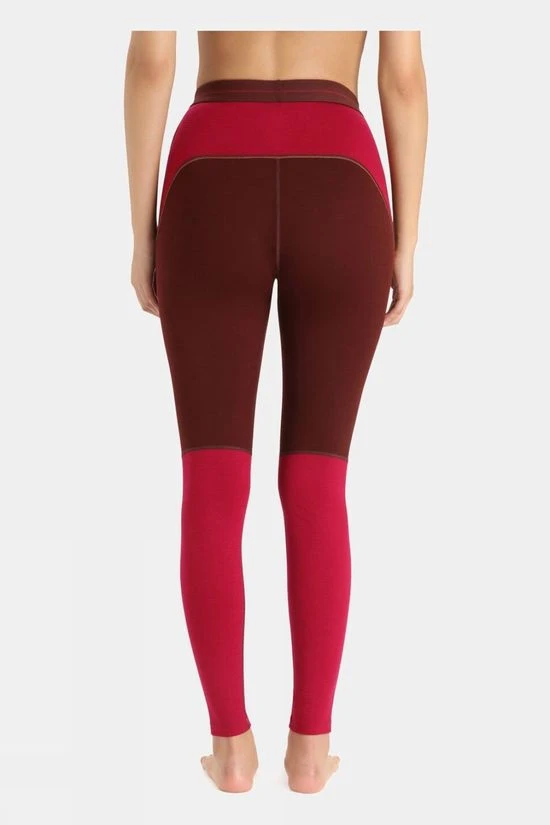 Icebreaker Womens Merino 260 Zoneknit Leggings 2 Icebreaker Womens Merino 260 Zoneknit Leggings - Image 2