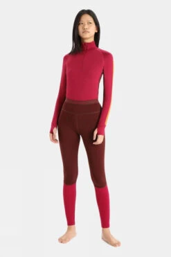 Icebreaker Womens Merino 260 Zoneknit Leggings 10 Icebreaker Womens Merino 260 Zoneknit Leggings -Outdoor Clothing Store b11gch0053 3937 e