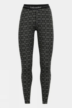 Icebreaker Womens Merino 250 Vertex Thermal Leggings - Alpine Geo
