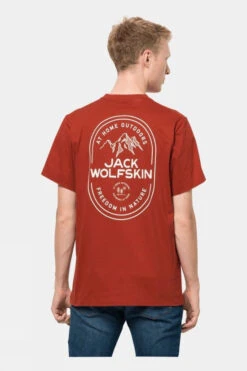 Jack Wolfskin Mens Freedom In Nature Tee -Outdoor Clothing Store b12bac0288 2727 t