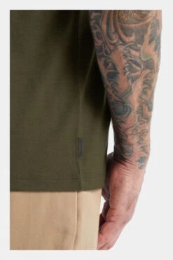 Icebreaker Mens Granary Stripe Pocket Tee -Outdoor Clothing Store b12bac0365 5454 f