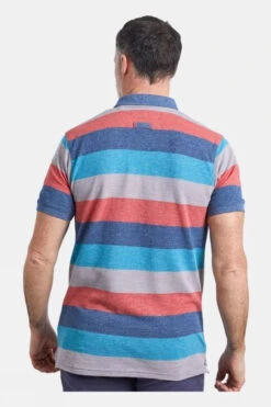 Weird Fish Mens Filmore Slub Pique Stripe Polo Shirt -Outdoor Clothing Store b12bbc0050 4133 b