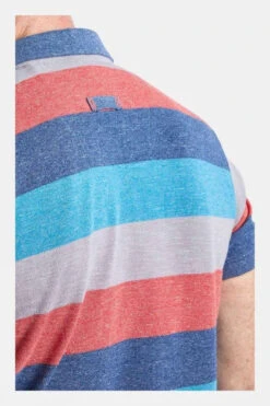 Weird Fish Mens Filmore Slub Pique Stripe Polo Shirt -Outdoor Clothing Store b12bbc0050 4133 e