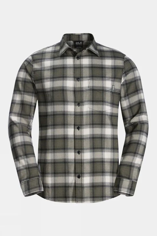 Jack Wolfskin Mens Wanderweg Shirt 1 Jack Wolfskin Mens Wanderweg Shirt