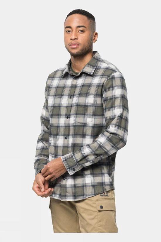 Jack Wolfskin Mens Wanderweg Shirt 2 Jack Wolfskin Mens Wanderweg Shirt - Image 2