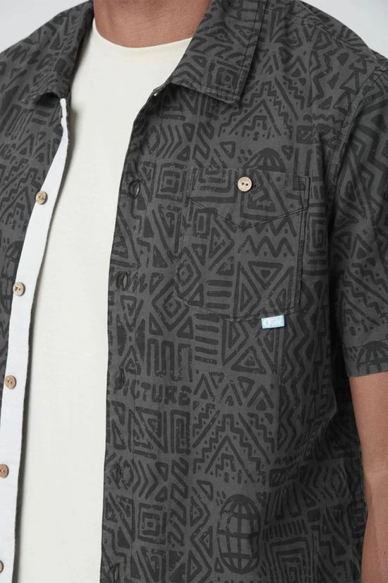 Picture Mens Mataikona Short Sleeve Shirt 8 Picture Mens Mataikona Short Sleeve Shirt - Image 8