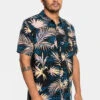 Quiksilver Mens Ripped Up Short Sleeve Shirt