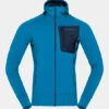 Norrona Mens Falketind Power Grid Hooded Fleece Jacket