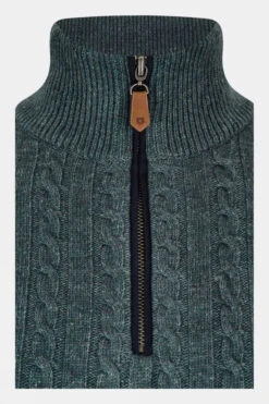 Dubarry Mens Cronin Zip Neck Sweater -Outdoor Clothing Store b12bed0082 5959 s